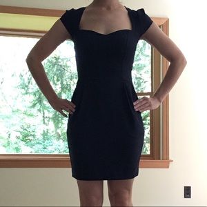 NEVER WORN Lulu’s Navy Mini Dress - Size 4